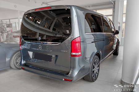 Nakładka na zderzak tylny Mercedes V Klasa W447/ Vito 3 (Czarna)