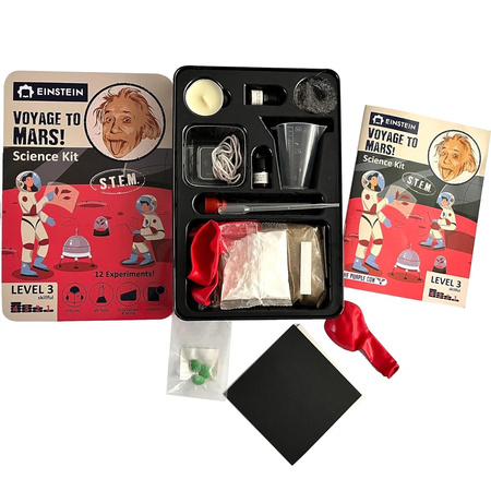 Zestaw do robienia eksperymentów The Purple Cow Einstein - Podróż na Marsa