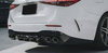 DYFUZOR MERCEDES W206 S206 LOOK C43 AMG BLACK