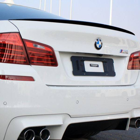 SPOILER NA KLAPĘ BMW  F10 10-17 GLOSSY BLACK