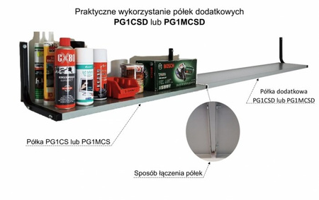 Półka dodatkowa PG1CSD