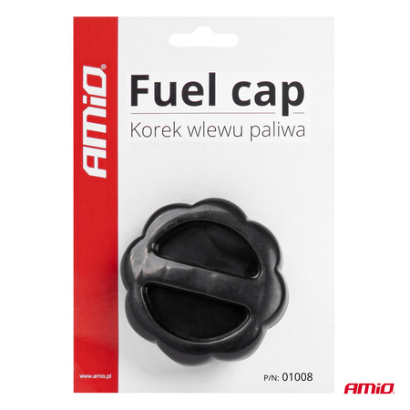Korek wlewu paliwa uniwersalny z zawieszką z kodem EAN AMIO-01008EAN