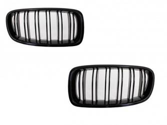 GRILL NERKI BMW F10 F11 10- M5 LOOK BLACK CARBON