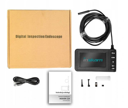 Kamera INSPEKCYJNA ENDOSKOP 3M 6LED FULL HD INSKAM