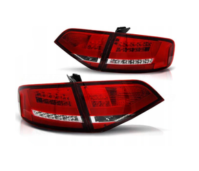 Lampy Diodowe Audi A4 B8 08-11 Sedan Red White Led