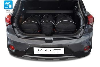 HYUNDAI i20 2014+ TORBY DO BAGAŻNIKA 3 SZT