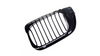 Grill sportowy pojedyncze żeberka Matt Black  BMW 3 (E46) Sedan Compact Touring Facelift 2001-2005