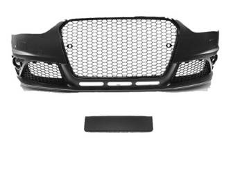 ZDERZAK AUDI A4 B8 11-15 LOOK RS4 PDC / SRA BLACK