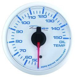 ZEGAR DEPO WBL 52mm - OIL TEMP