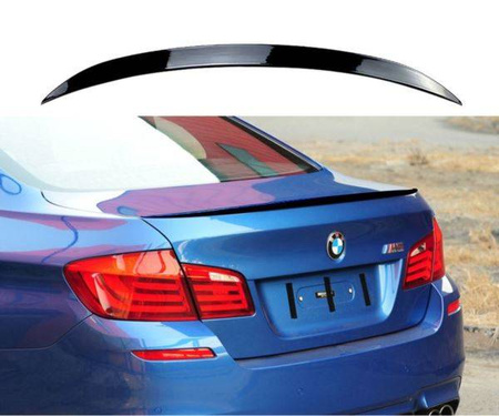 SPOILER NA KLAPĘ BMW  F10 10-17 GLOSSY BLACK