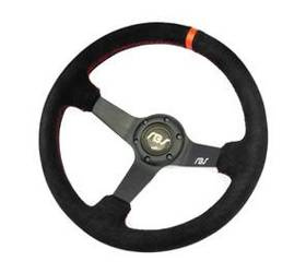Kierownica zamszowa RBS Technology 350 / 90