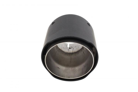 Końcówka tłumika 101mm wejście 76mm Carbon Mat
