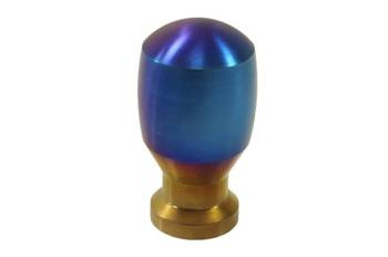 Aluminiowa gałka zmiany biegów Uniwersalna Typ A Titanium Blue