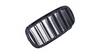 Grill sportowy podwójne żeberka Gloss Black Camera BMW X5 F15 F85 X6 F16 F86 2013-2018