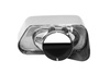 Końcówka tłumika 185x85mm wejście 67mm BMW F10