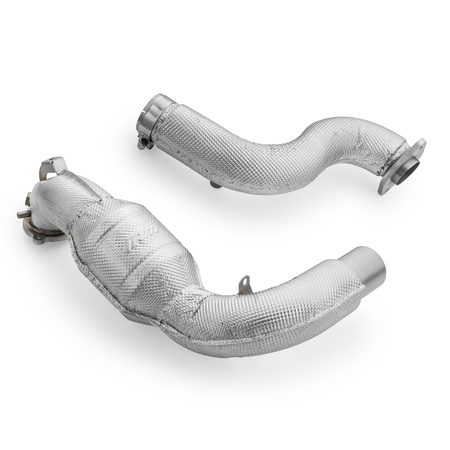 Downpipe Mercedes-AMG A35 GPF W177 4MATIC z osłoną termiczną i katalizatorami