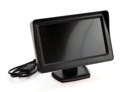 Zestaw czujników TFT01 4,3" z kamerą CAM-402 LED 4 sensory czarne wewnętrzne