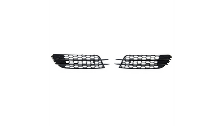 Ramki do halogenów Gloss Black AUDI A6 C7 Allroad przed liftem 2012-2015