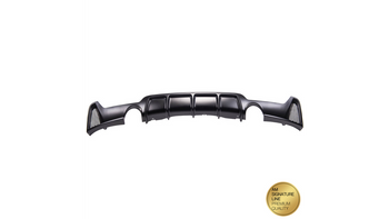 Tylny dyfuzor Matt Black  BMW 4 (F32) Coupe (F33) Cabrio (F36) Gran Coupe 2013-obecnie