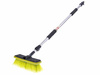 Szczotka przepływowa 25 cm / 10" z teleskopowym kijem 95 - 165 cm z zaworem