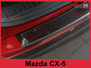Nakładka na zderzak tylny do MAZDA CX-5 Carbon+Stal