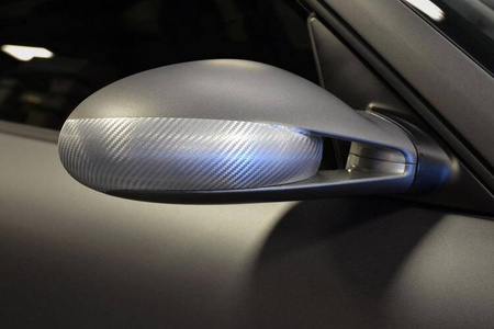 10 x 200 cm Srebrny Carbon Satynowy 3D