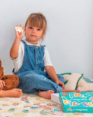 Magnesy drewniane Apli Kids - Litery