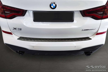 Nakładka na zderzak tylny do BMW X3 G01 M-Pakiet (Stal)