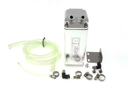 Oil catch tank 0.9L 15mm D1Spec Silver Square