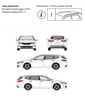 Bagażnik dachowy CRUZ AIRO FUSE DARK Kia Optima SW