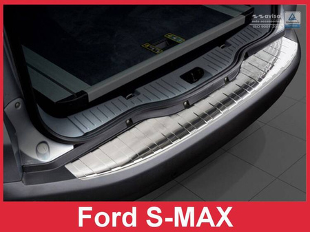 Nakładka na zderzak tylny do Ford S-MAX (Stal)
