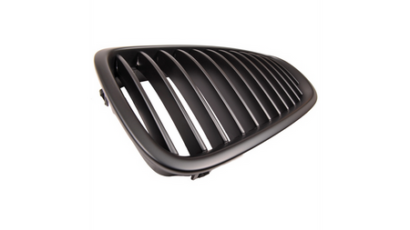 Grill sportowy pojedyncze żeberka Matt Black BMW 5 F10 F11 2010-2018