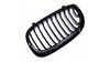 Grill sportowy pojedyncze żeberka Matt Black BMW 3 E46 Facelift 2003-2006