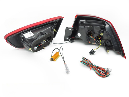 Lampy Tylne Mitsubishi Lancer 8 Sedan 08-16 red LED