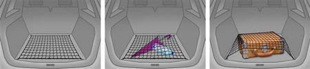 Siatka do bagażnika Volkswagen Polo V Hatchback 3D 2009-2017