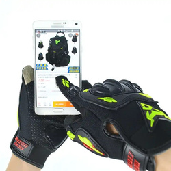 Rękawice motocyklowe Motocentric / Czerwone / XL