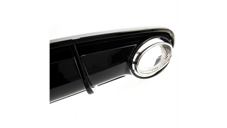 Tylny dyfuzor wraz z końcówkami wydechu AUDI A4 B8 przed liftem 2008-2011