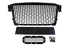 GRILL AUDI A4 B8 RS-STYLE MATT BLACK (08-12) PDC