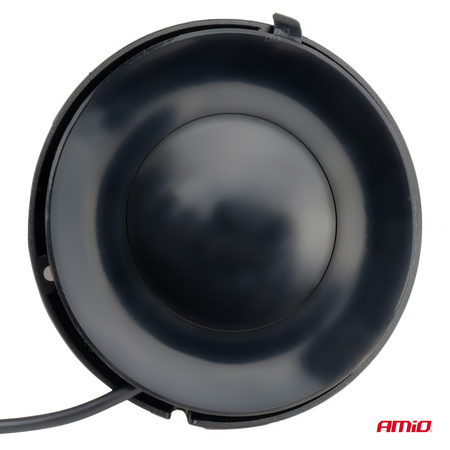 Lampa ostrzegawcza błyskowa kogut LED W28M 12V 24V AMIO-04105