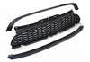 Grill czarny matowy GRILL BLACK MATT do MINI COOPER R55 R56 R57 06-09