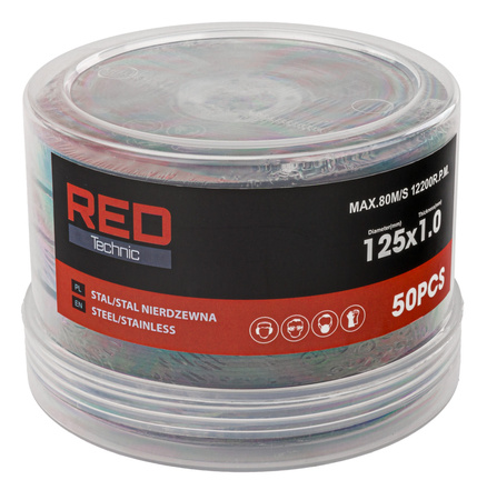 Tarcza do metalu 120mm RTTDM0102