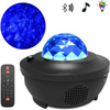 PROJEKTOR GWIAZD MUZYCZNY LAMPKA NOCNA STAR LED USB+PILOT
