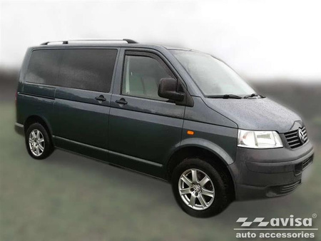 Nakładka na zderzak tylny VOLKSWAGEN TRANSPORTER T6 (Czarna)