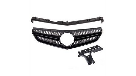 Grill sportowy Gloss Black MERCEDES E-Class C207 A207 przed liftem 2009-2013