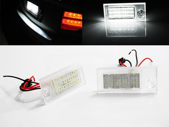 Lampki rejestracji Audi A6 C5 97-04 Sedan