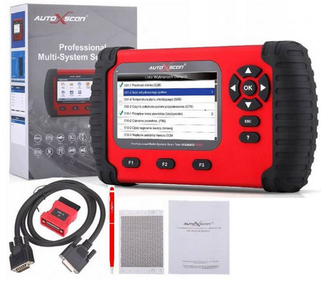 Interfejs tester skaner komputer diagnostyczny RS820PRO PL