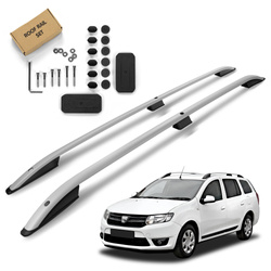 Relingi dachowe Dacia Logan MCV I KS | SD | L90/U90/F90 2007-2013 Srebrny