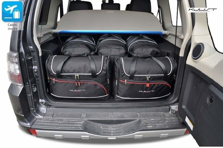 MITSUBISHI PAJERO 2006+ TORBY DO BAGAŻNIKA 5 SZT