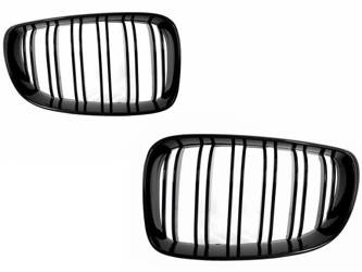 GRILL ( NERKI) BMW E87 07-11 CZARNY POŁSYK LCI