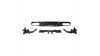 Tylny dyfuzor Black MERCEDES C-Class C205 A205 Cabrio